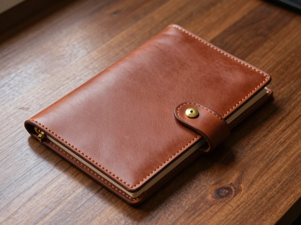 Esulocikaci Service Leather Document Holder